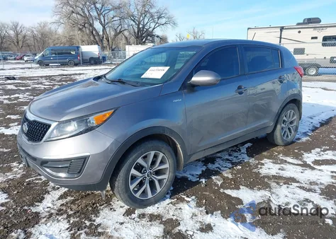2015 Kia Sportage Lx z USA, uszkodzony, nr VIN KNDPBCAC6F7704285